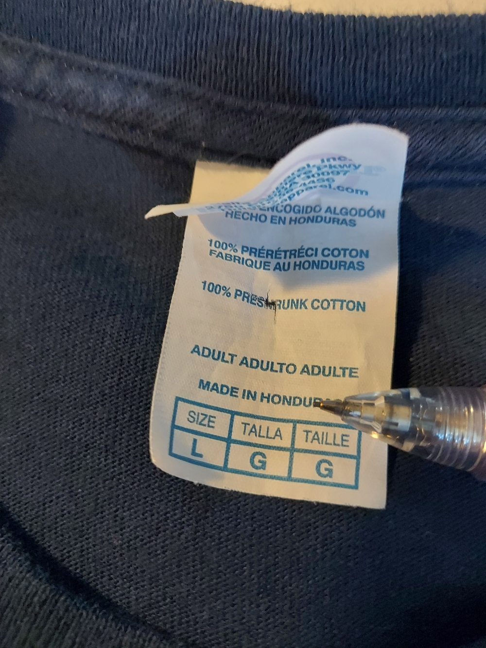 Vintage Bar Harbor Maine Graphic T-Shirt Delta Pro Weight Navy Blue L - Picture 4 of 7